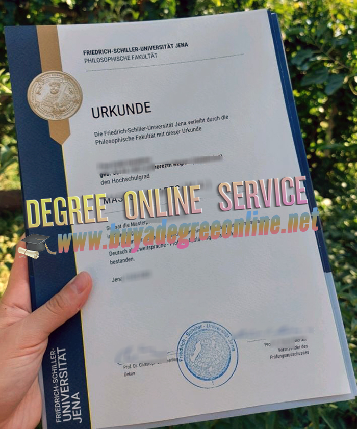 University of Jena degree