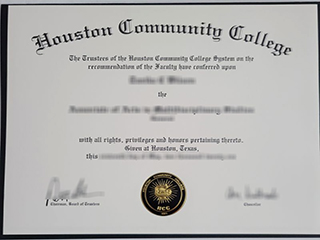 How long to get a fake Houston Community College diploma online