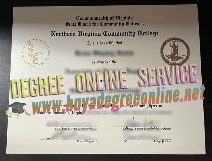 Northern Virginia Community College diploma