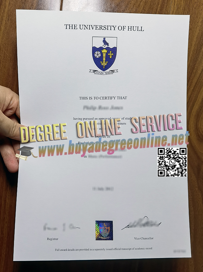 University of Hull diploma