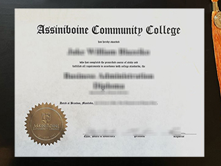 I want to order a fake Assiniboine Community College degree in CAN