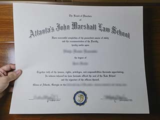 Order Atlanta’s John Marshall Law School diploma, fake AJMLS degree