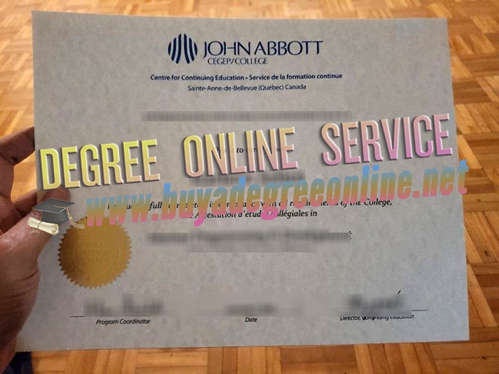 John Abbott College diploma