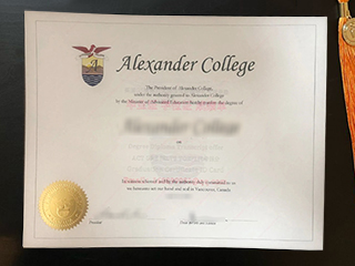 How can I purchase an Alexander College diploma certificate online?