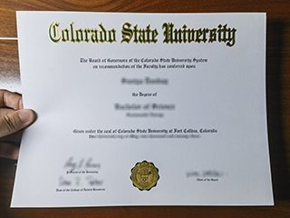 Purchase Colorado State University diploma, buy CSU degree online