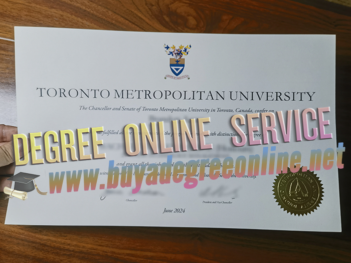 Toronto Metropolitan University diploma