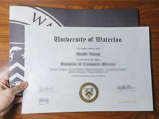 How to buy a University of Waterloo diploma with a cover online