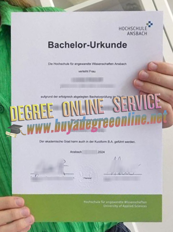 Hochschule Ansbach degree