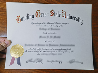 How to order a Bowling Green State University degree online