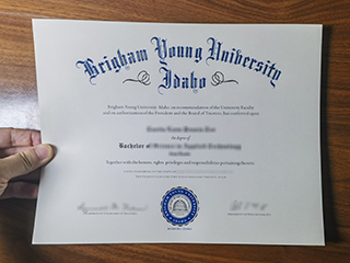 I would like to order a Brigham Young University–Idaho diploma in 2024