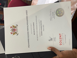 Where to purchase a Solent University diploma certificate