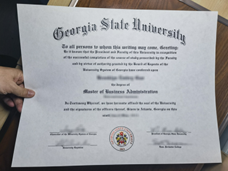 Purchase Georgia State University diploma, order GSU MBA degree online