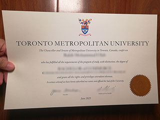 Where to purchase a Toronto Metropolitan University degree in 2024