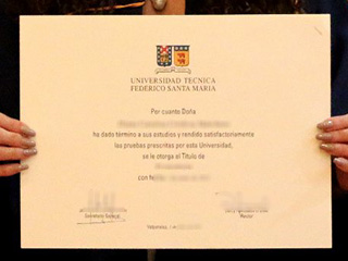 I want to order a Federico Santa María Technical University degree in Chile