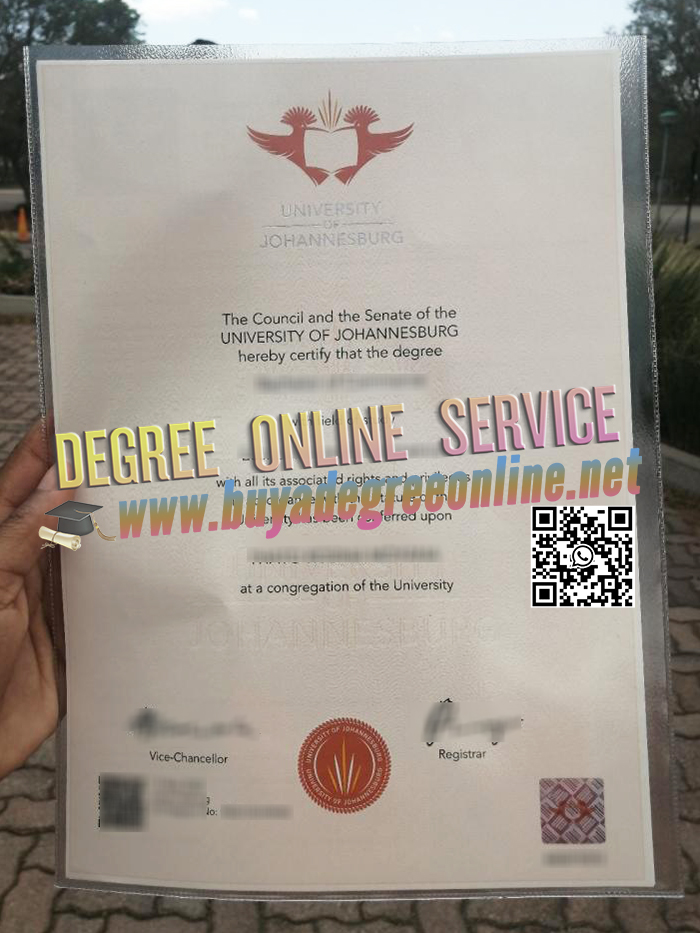 University of Johannesburg diploma