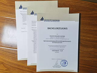 I would like to order Universität Paderborn transcript online