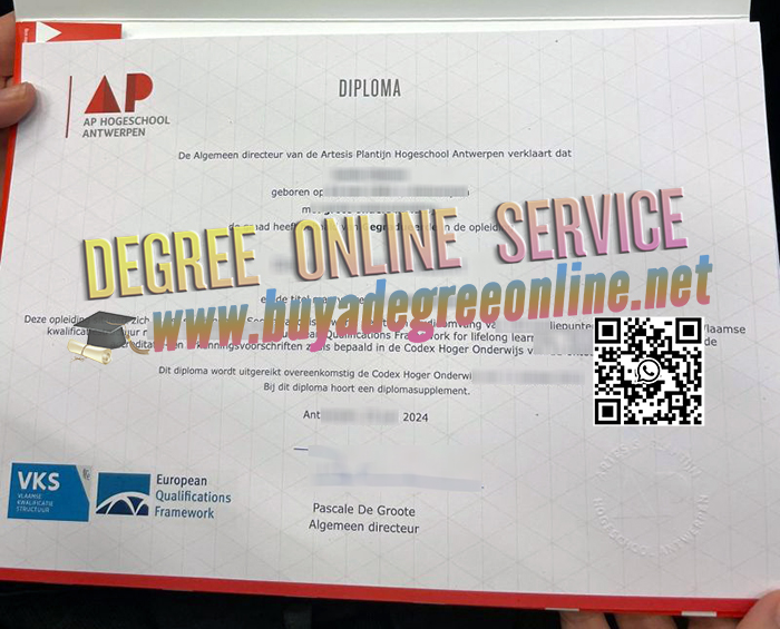 AP Hogeschool Antwerpen diploma