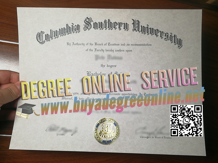 Columbia Southern University degree