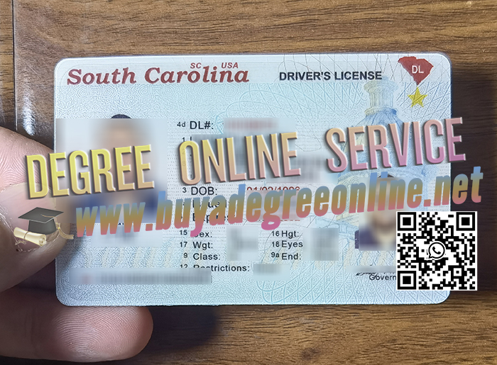 South Carolina driver's license