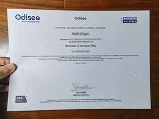 I would like to order a Odisee Hogeschool diploma certificate online